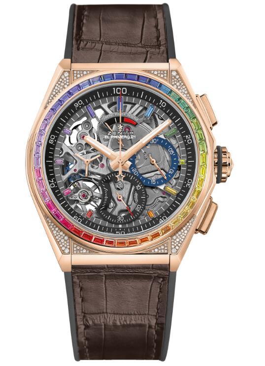 Zenith Defy El Primero 21 High Jewelry Rainbow 22.9003.9004/72.R585 watches prices